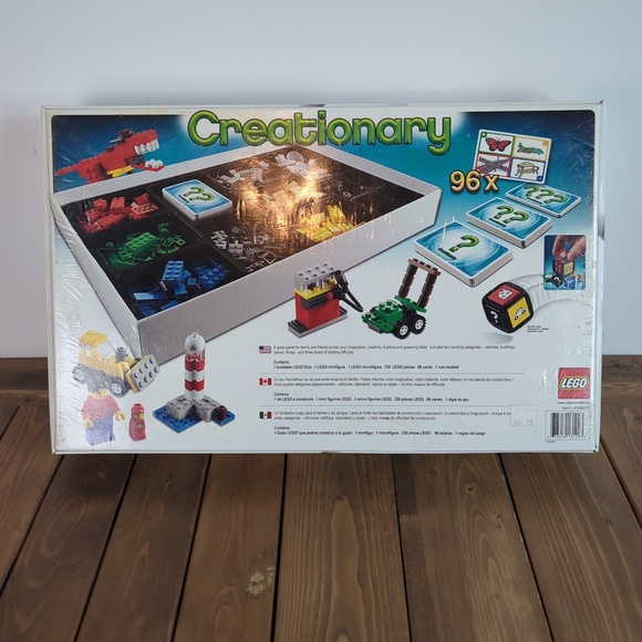 LEGO Creationary Board Game 3844 New Set Retired Sealed - Picture 5 of 12